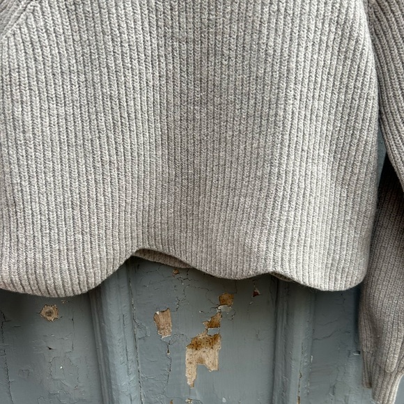 Wilfred Light Grey Wool Sardou sweater, size S - Picture 4 of 8